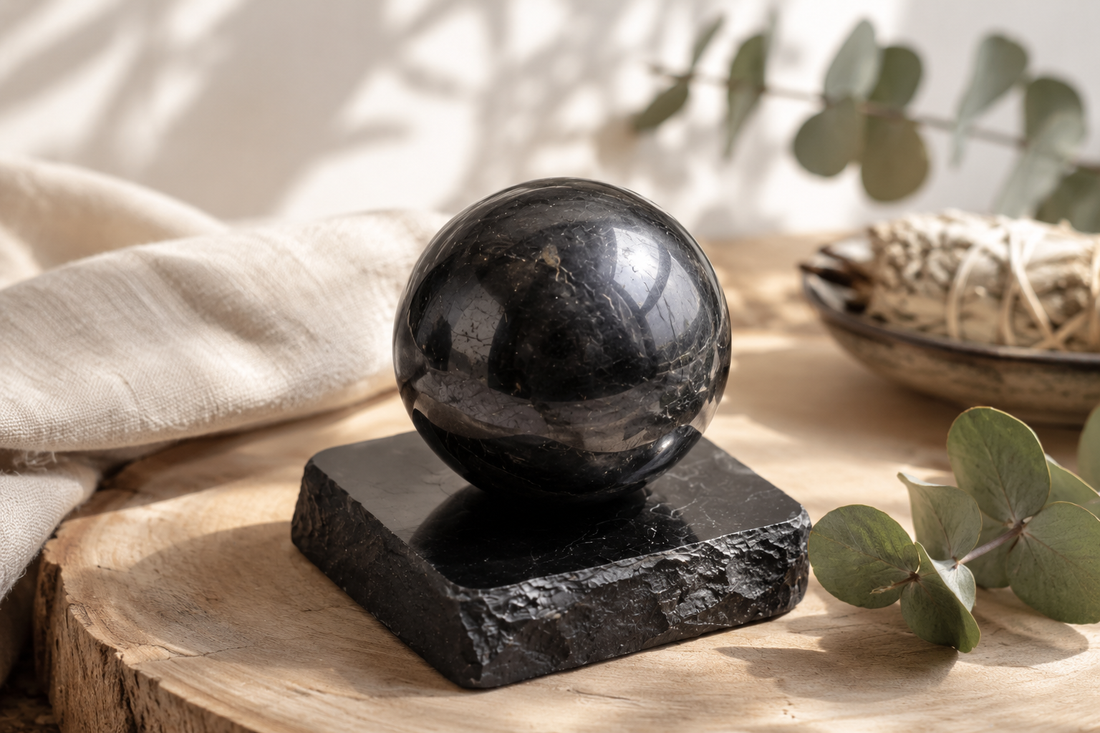 "How to cleanse and recharge shungite naturally"