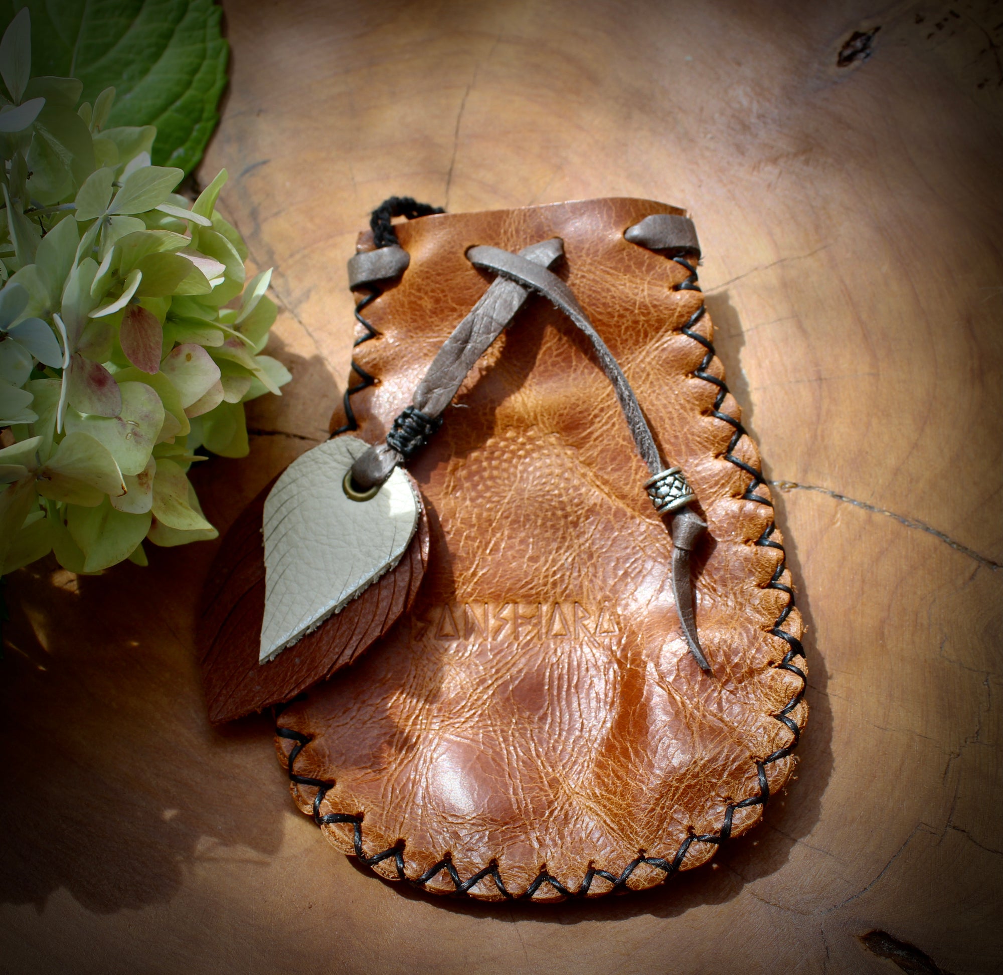 Leather Medicine Bag