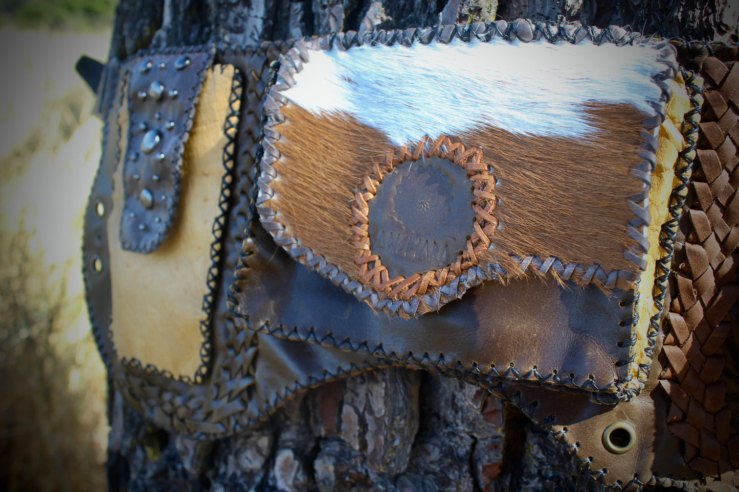Ostrich Belt Bag