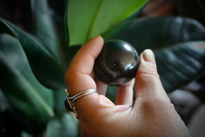 Shungite Spheres with Stand