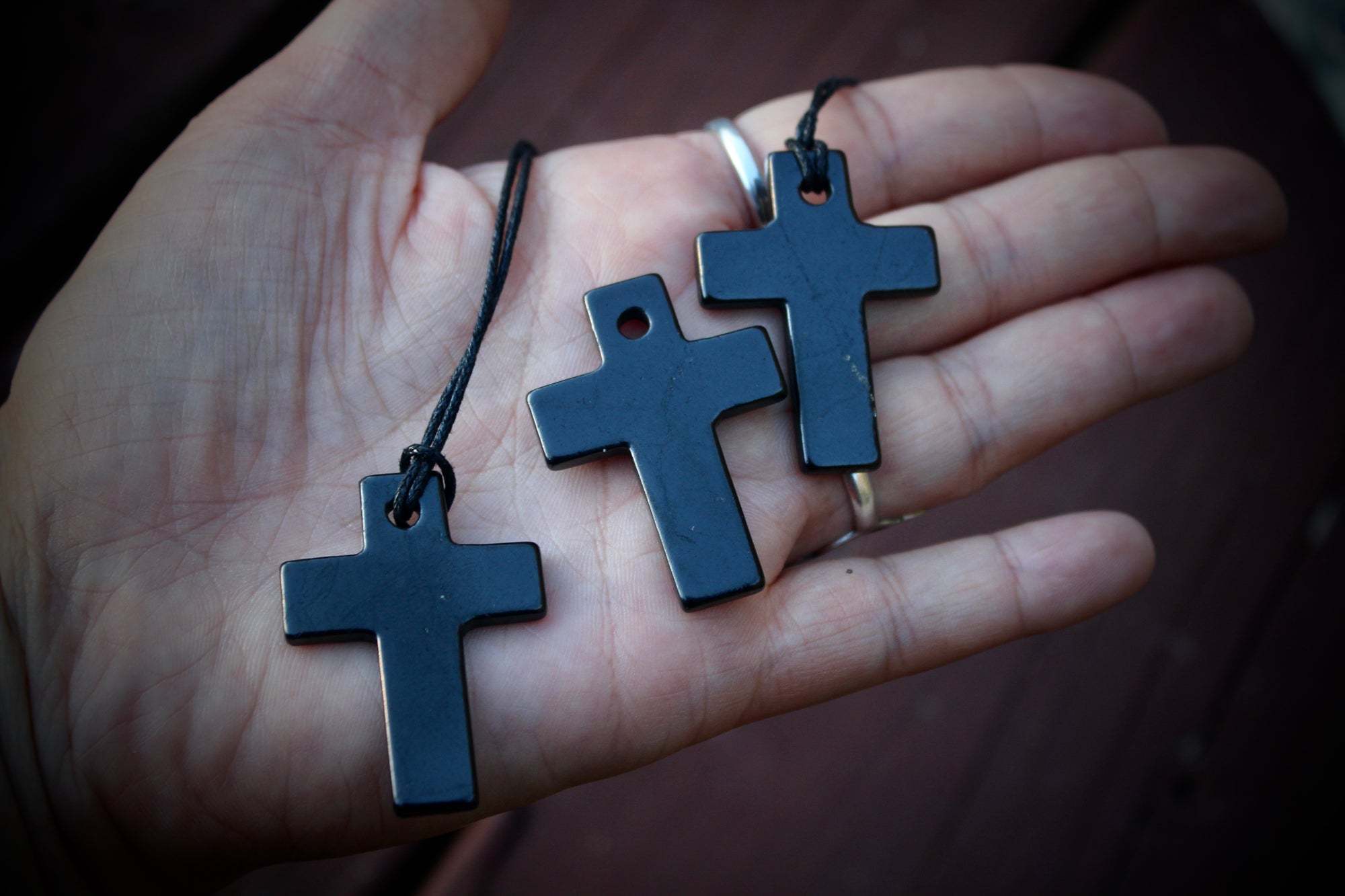 Shungite Crosses