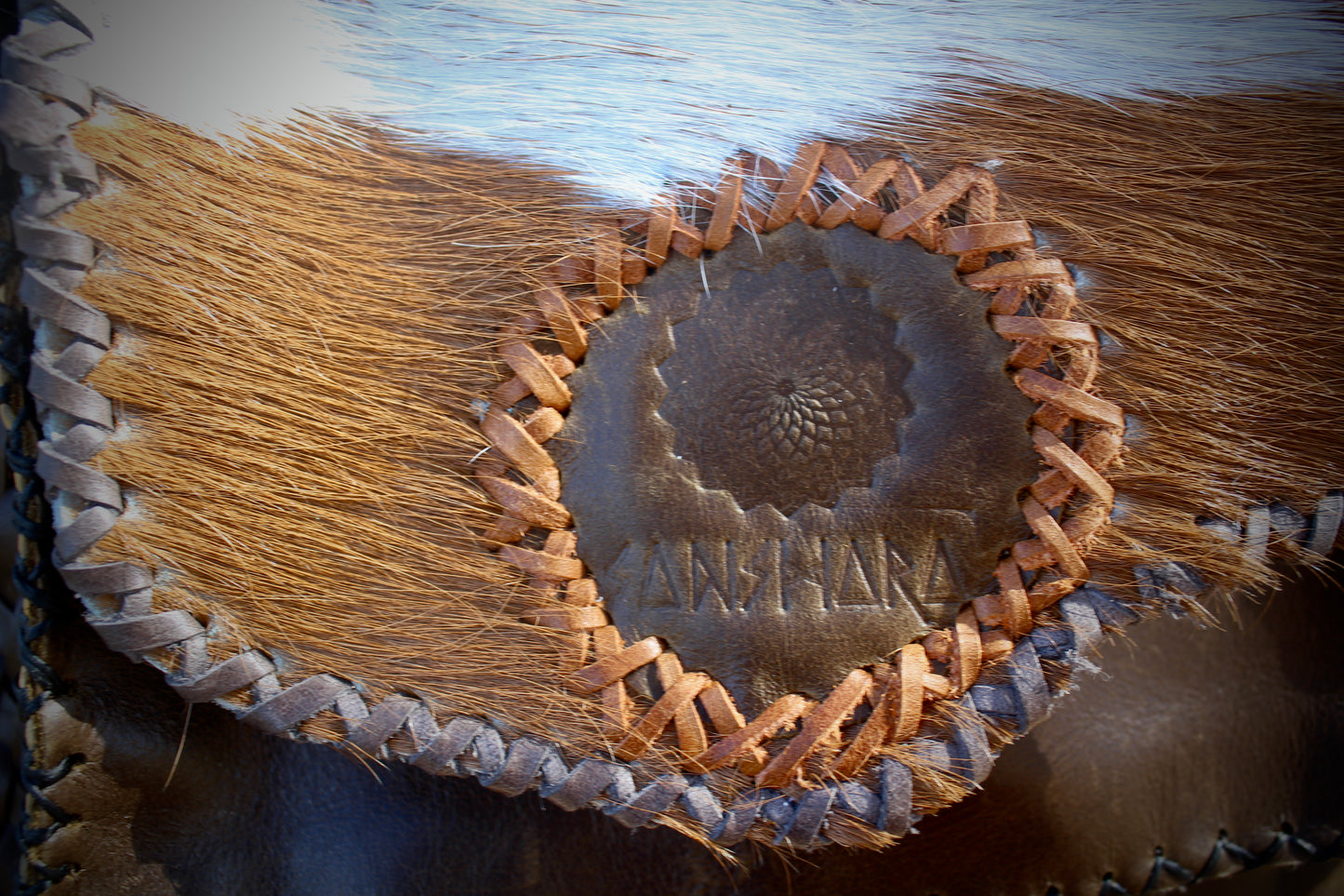 Ostrich Belt Bag