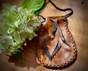 Leather Medicine Bag