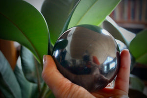 Shungite Spheres with Stand