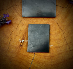 Shungite Square Phone Plate